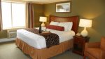 King Bed in Master Bedroom at Pollard Brook Resort